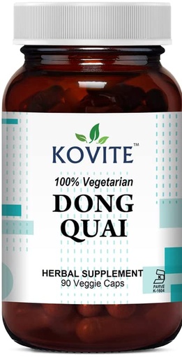 [BRSRMZQ5OUDWKGYV] Organic Dong Quai Root 1000 mg per Serving. - 90 Vegetable Capsules