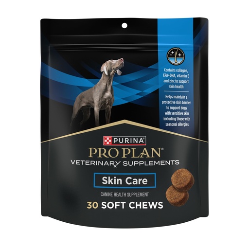 [BRSRAC3RC4NAKC3V] Purina Pro Plan Veterinary Supplements Skin Care Supplements for Dogs, Skin Supplement for Dogs with Omega-3 Fish Oil, EPA and DHA