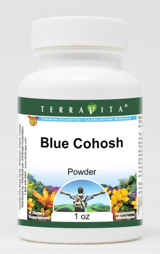 [BRSWGZADCAFWCDQ4] Blue Cohosh Powder (1 oz, ZIN: 514705) - 3 Pack