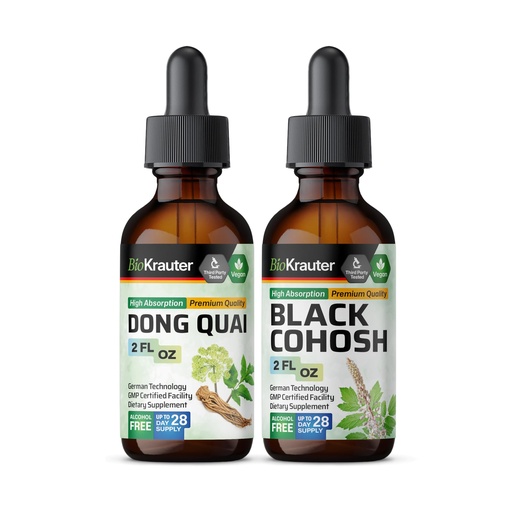 [BRSRAGL3OUHQ43TA] Dong Quai Tincture 2 Fl. Oz. & Black Cohosh Tincture 2 Fl. Oz.
