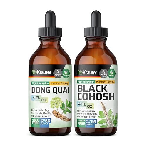 [BRSRAGL3OR5WA2TB] Dong Quai Tincture 4 Fl. Oz. & Black Cohosh Tincture 4 Fl. Oz.
