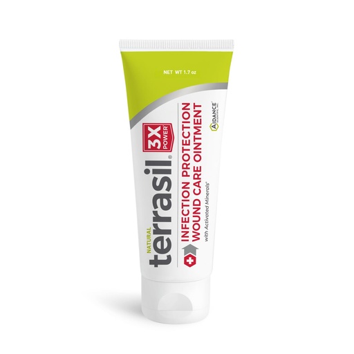 [BRSWKYICAAEB4HQZ] terrasil Wound Care 3X Healing Ointment, Bed Sores, 1.7oz | Skin Treatment Cream for Pressure Sores, Blisters, Cuts & Burns, First Aid Wound Care, Dermatologist Tested, Hypoallergenic