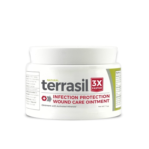 [BRSRAFAYBMORODTO] terrasil Wound Care 3X Healing Ointment, Bed Sores, 7oz