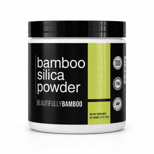 [BRSWGAAQCN5GCDLV] Bamboo Silica Extract Power [Hair, Skin & Nails -150 Servings] - Beautifully Bamboo