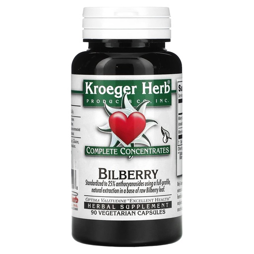 [BRSWIYYMOMIGY3IZ] Kroeger Herb Bilberry 25% 90 Cap2