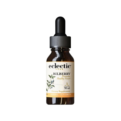 [BRSWIYT3PMDREFA5] Eclectic Herb - Organic Bilberry Liquid Herbal Glycerite | Vision Support Supplement | Vision Health & Cardiovascular Support | Concentrated, Alcohol-Free, Vegan, Non-GMO (1 fl oz | 30 ml)