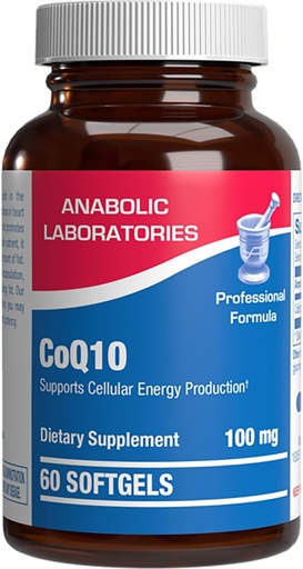 [BRSROGQRA4PW2AL5] High Absorption CoQ10 100mg Softgels - Clinical Formula Coenzyme Q10 100mg for Skin Heart Energy Antioxidant and Brain Support - Easy to Swallow - Made in The USA in cGMP Facilities - 60 Servings