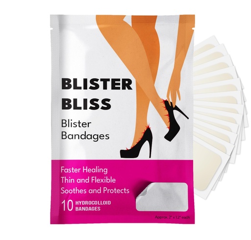 [BRSROCT7A54GCHT3] Blister Bliss Bridesmaid Gifts Blister Bandages, Wedding Day Essentials | Small Gifts for Women, Wedding Emergency Kit Essentials, Hydrocolloid Bridal Emergency Kit, Bulk Gifts for Women