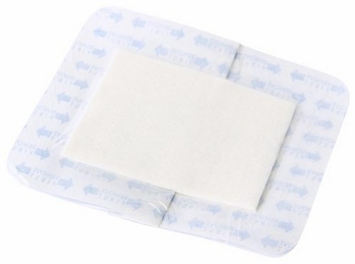 [BRSWIHA2DMFBYGTY] Medline Suresite 123+ Pad Transparent Film Dressings, 4" x 4.8" (Pack of 50)