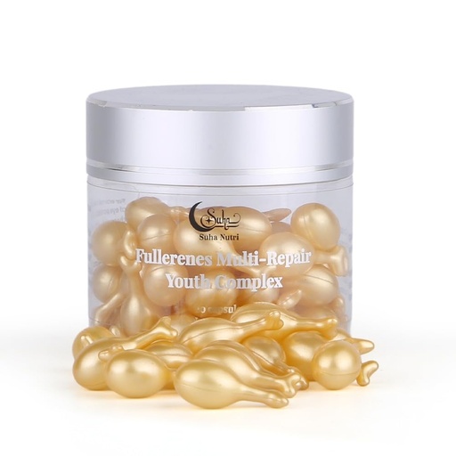 [BRSRGCYZB5YGACDK] Vitamin E Oil for Skin | Face Moisturizer | Squalane | CoQ10 | 60 Ct