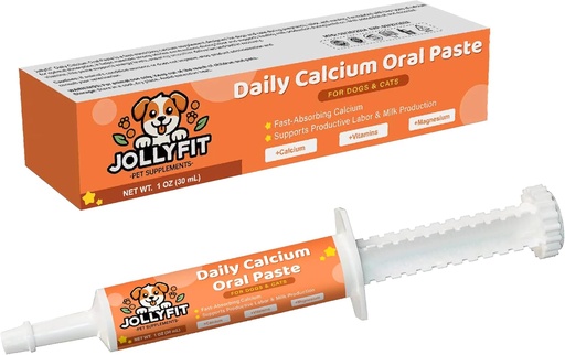 [BRSRAGI5CAPWOAL4] Orale calcium voor het helpen van honden & katten, Fast-Absorbing Calcium voor honden, Ondersteunt het helpen van arbeid en melkproductie, Verbetert Colostrum voor puppies, Dagelijks calciumsupplement voor huisdieren - 1 oz