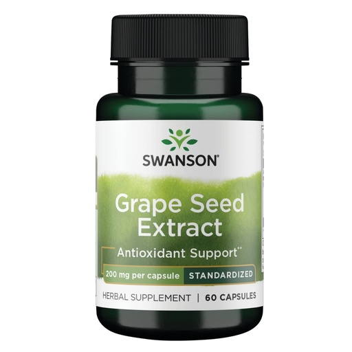 [BRSWIZTZON5AI2DO] Swanson HI Pot Grape Seed EXT STD 200MG 60CP
