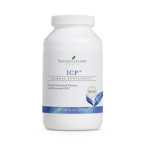 [BRSWIY33B4IAI3DO] Young Living ICP 8oz. - Premium Essential Oils Nutrient Absorption Support Powder - Psyllium Fiber Supplement with Natural Soluble and Insoluble Fiber Blend