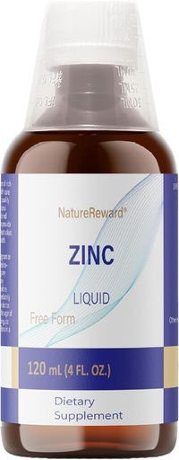 [BRSRAGQ5AEFWGELF] Organic Liquid Zinc, 60 Servings – Alcohol Free Zinc Sulfate – Supports Immune Health & Metabolism – Antioxidant – Gluten-Free, Non-GMO, Vegan & Paleo Friendly (120 ml), 4 FL OZ