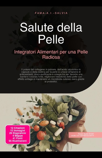 [BRSRGCT3DIMGO3L2] Salute della Pelle: Integratori Alimentari per una Pelle Radiosa: Il potere del collagene in polvere, dell'acido ialuronico in capsule e della biotina ... di antiossidanti. (Italian Edition)