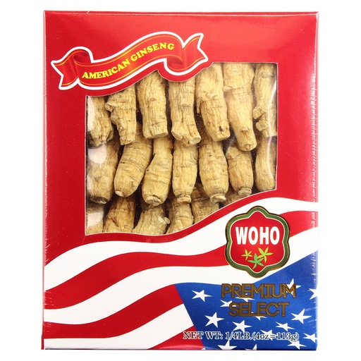 [BRSWIZDZAV5RAFLE] #132.4 American Ginseng Half Short Medium 4oz Box