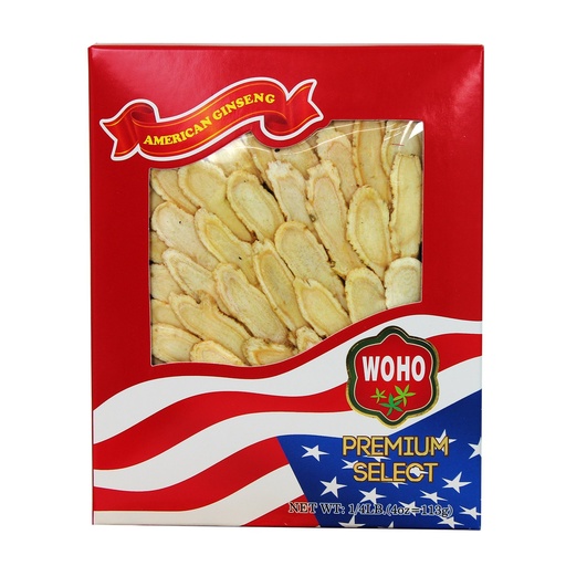 [BRSWIZADBV5AM2A3] #127.4 American Ginseng Slice Large 4oz Box