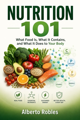 [BRSRYZI5OB7QIE3U] Nutrition 101: What Food Is, What It Contains, and What It Does to Your Body: A Practical Primer on Food, Nutrients, and Their Effects on Your Well-Being