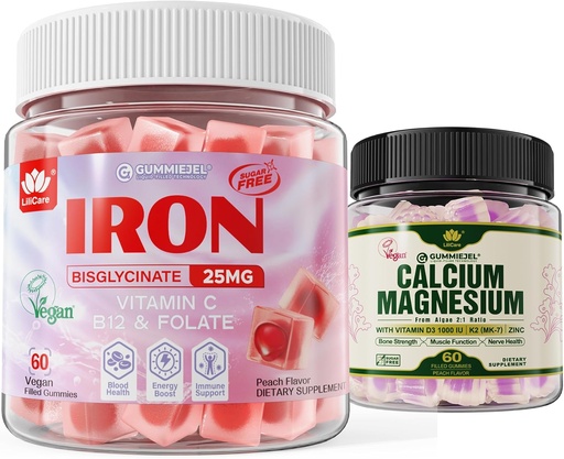 [BRSROCTRO54BSDTB] Bundle - Vegan Iron + Algae Calcium
