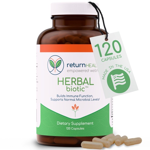[BRSW2ZQQCMMQKH36] Herbal Biotic, Immune Support Vitamins, Natural Immune System Booster for Adults, Immune Support Supplement Enriched with Cat’s Claw for Probiotic Balance, Digestive Health, 120 Vegan Capsules