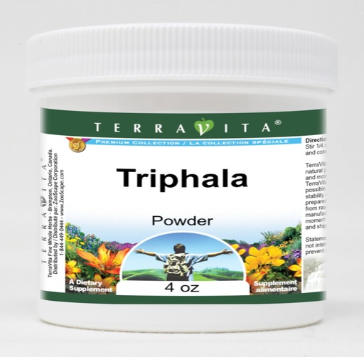 [BRSWG2QHB57BEA3A] Triphala Powder (4 oz, ZIN: 521557)
