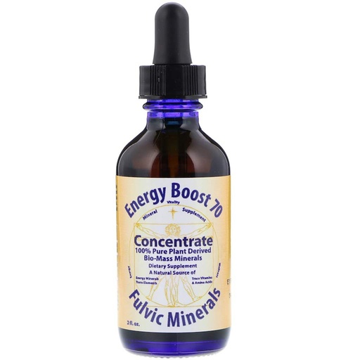 [BRSWYZARBYIRU33A] Morningstar Minerals Energy Boost 70 Concentrate Fulvic Minerals 2 Fl Oz