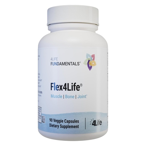 [BRSWIYAIAAGQI332] 4Life Flex4Life Mobility Support with Turmeric Boswellia, 90 Capsules | Terminalia chebula, Hyaluronic acid, Flexibility, Muscle, Bone Support, Joint Support, Range of motion, Fluid balance