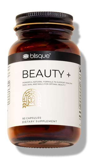 [BRSRMAIEBUJQKDI4] Blisque - Natural Beauty Supplement for Nail Strength, Hair Growth, and Skin Care | with Biotin & Hyaluronic Acid | Doctor Approved | Vegan and Non-GMO | 90 Capsules