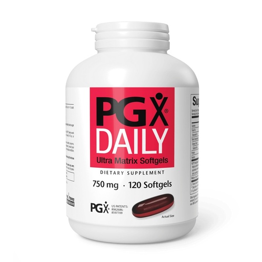 [BRSWIY32BBYAMCLM] Natural Factors PGX Daily Ultra Matrix, Weight Management Support with MCT Oil, 120 Softgels