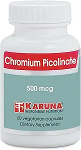 [BRSWIYD4CMPQ2EQV] Karuna Chromium Picolinate 500mcg 60 Vegetarian Capsules