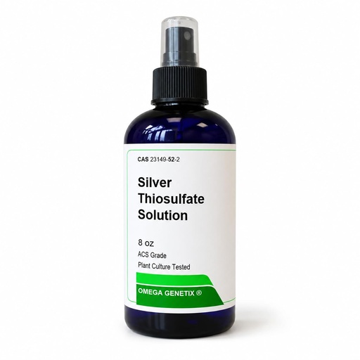 [BRSRE2YPCN4GCF33] Silver Thiosulfate Solution, 8 oz. STS | Nitrogen Sealed Extended Shelflife | Plus Non-Ionic Surfactant