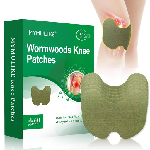 [BRSROHT3OEIAYCDF] MYMULIKE 60PCS Knee Patches, Herbal Knee Patch, Warming Herbal Patches for Knee Patch Paste Long Lasting Reduction of Joint Uncomfortable