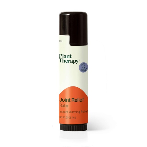 [BRSRAEI6CAJWYALV] Plant Therapy Joint Relief Balm .5 oz Soothes Joint Aches & Discomfort, Creates Heat & Increases Circulation, Convenient & Easy to Use