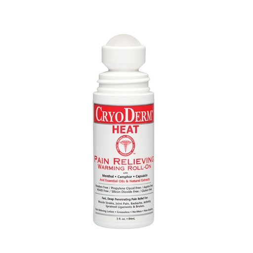 [BRSWIFIQCEFG2A3A] Cryoderm Heat Roll-On 3 oz.