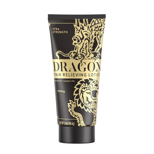 [BRSROBD5BB5WADTA] Americanna Wellness Dragon Lotion 3.4oz EXTRA Black