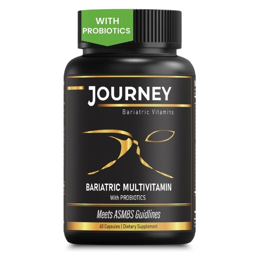 [BRSRAZQEBYMGKHI3] Journey Bariatric Multivitamin with Probiotics & Iron – Capsule (60 Count)