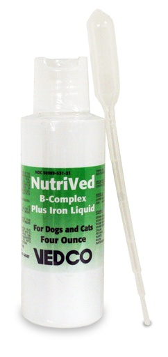 [BRSWIYT6OUAQC2T2] NutriVed B-Complex Plus Iron Liquid 4oz