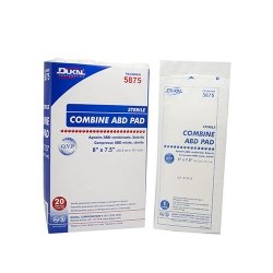 [BRSWIYYOAYOQOGY3] ABD/Combine Pad Dukal 8 X 7.5 Inch Rectangle Box of 20