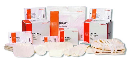[BRSWIYT6OYBRGHQ7] Exu-Dry Dressing With Anti-Shear Layer 4 x 6 in./