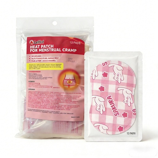 [BRSRGZQYCV6WEDYZ] Heat Patches for Menstrual Cramps, 12 Count, Air Activated Menstrual Cramp Relief Heat Pads for Stomach & Lower Back, 8 Hours Long Lasting Warmth, Fast Activation for On-the-Go Pain Relief.