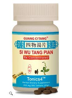 [BRSWGBIPCF4BE23D] Si Wu Tang Pian, Tablets 200 200mg Tablets - Pack of 2