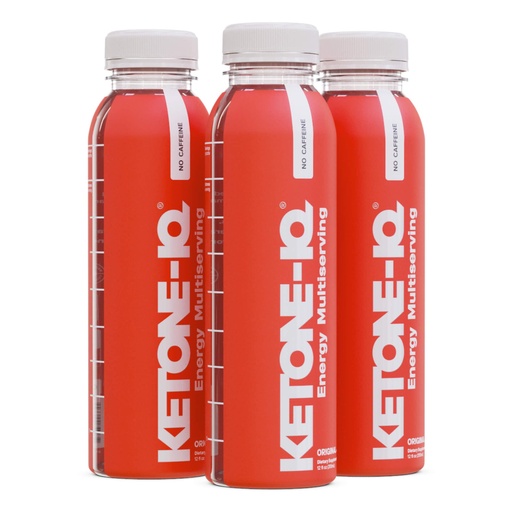 [BRSW2H36CN5QOAL2] Ketone-IQ Caffeine-Free Brain & Focus Supplement – 10g Ketones per Serving for Mental Clarity, Energy & Endurance, Metabolism Support, 3 Bottles (30 Servings)