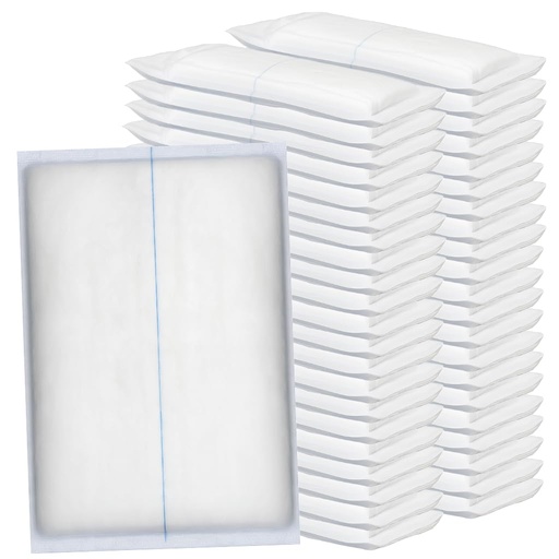 [BRSREGA5PJ5GMYA6] Vakly ABD Pads 5x9 Sterile (50 Pack) – Abdominal Combine Gauze Pads, Extra High Absorbency Non-Adherent Wound Dressing for Heavy Drainage & First Aid, Individually Wrapped
