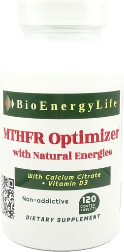 [BRSRO2Q5DIMQA3LB] MTHFR Optimizer - 120 Tablets - with Natural Frequencies of The MTHFR, MTR and MTRR to Support Methylation, 5-MTHF and B12 Production