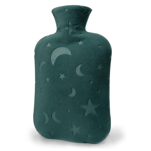 [BRSRO235OR6GM2A7] Hot Water Bottle with Soft Cover, 2L Hot Water Bag for Menstrual Cramps, Neck and Shoulder Pain Relief, Hot and Cold Therapies, Hand Feet Warmer, Green