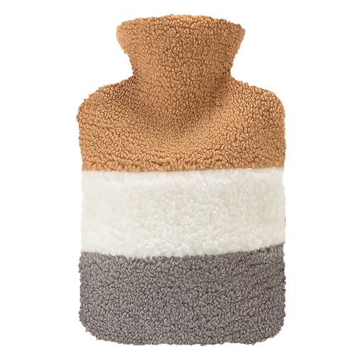 [BRSROGI5CIARS3L2] Hot Water Bottle with Soft Premium Cover, 1.5L Hot Water Bag for Menstrual Cramps, Neck and Shoulder Pain Relief, Hot and Cold Therapies, Hand Feet Warmer