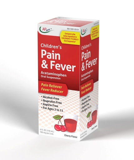 [BRSRMAD5BENQGDTV] Children's Pain & Fever Acetaminophen Oral Suspension