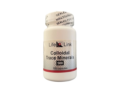 [BRSWIYT3PMCAOGYZ] LifeLink's Colloidal Trace Minerals | 100 Capsules | Multi-Mineral Supplement | Gluten Free & Non-GMO | Made in the USA