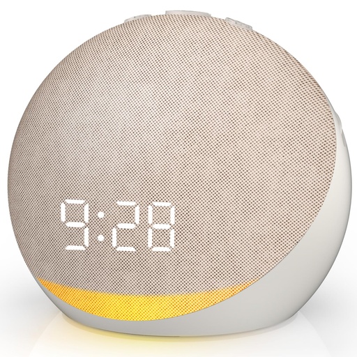 [BRSRE2YPAV4GAE3Z] Sound Machine Alarm Clock for Bedroom: 25 Natural Sleep Sounds