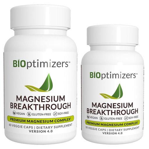 [BRSRMYIBBUBBAEY4] Magnesium Breakthrough Supplement 4.0 - Has 7 Forms of Magnesium: Glycinate, Malate, Citrate, and More - Natural Sleep and Brain Supplement - 90 Capsules